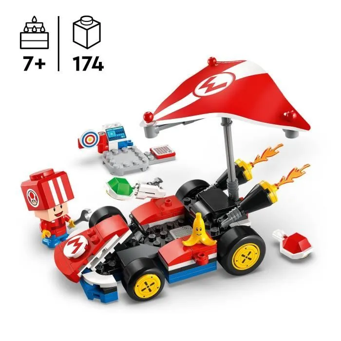 LEGO Super Mario 72032 Mario Kart – Kart standard - Jouet voiture pour enfants dès 7 ans-1