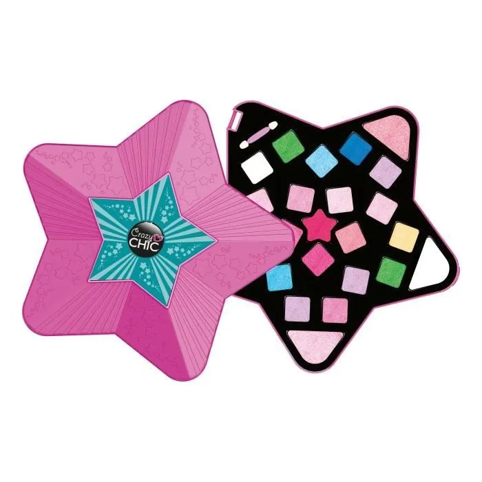 Jeu de maquillage Clementoni Crazy Chic - Superstar Make Up (17650) - Enfant - Fille-0