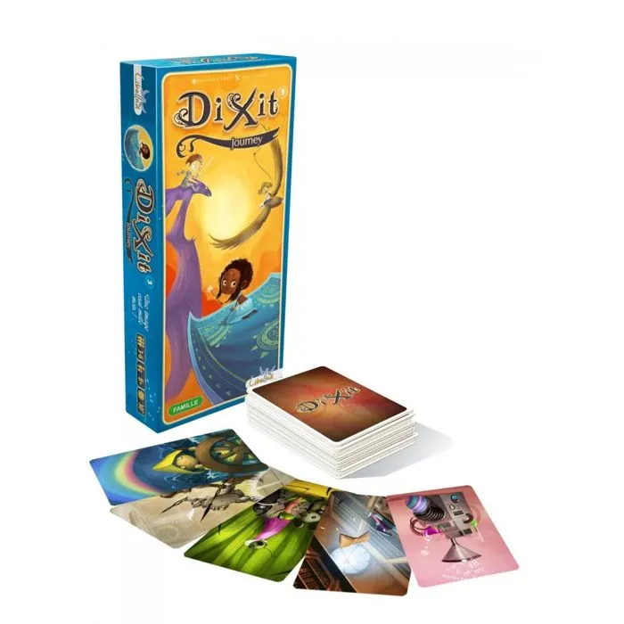 Extension Dixit Journey - Libellud - Jeu de société - 84 nouvelles cartes - Xavier Collette-0