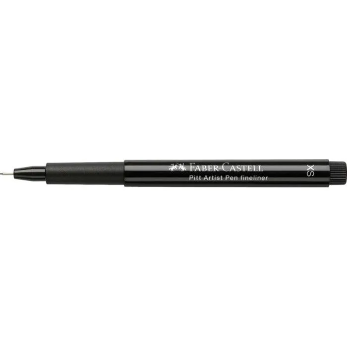 Feutre encre de chine - FABER-CASTELL - PITT artist pen - Pointe Pinceau 0,1 mm - Noir - Permanent-3