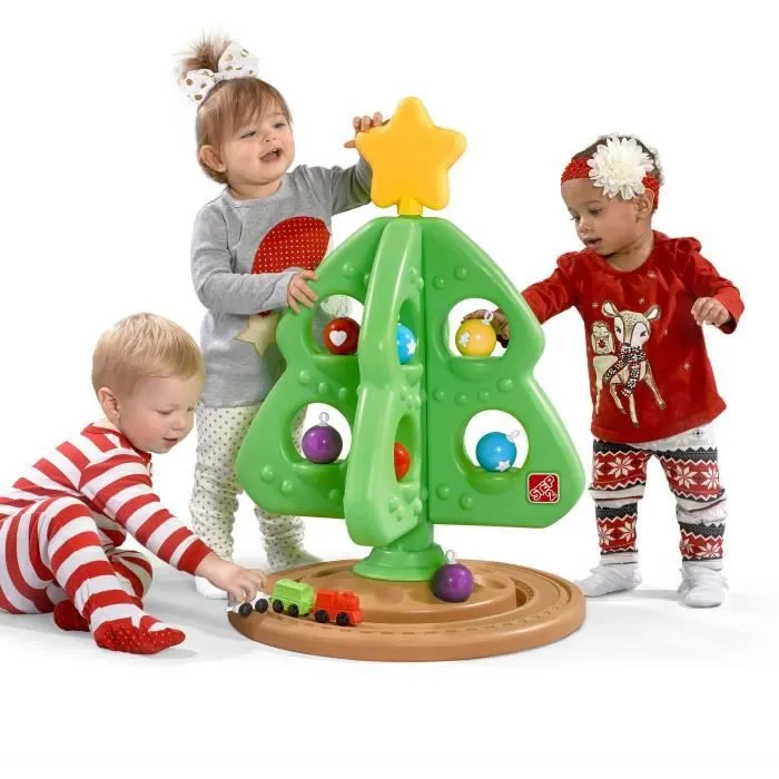 Sapin de Noël - STEP2 - En plastique roto-moulé - Vert - À partir de 18 mois - Mixte-3