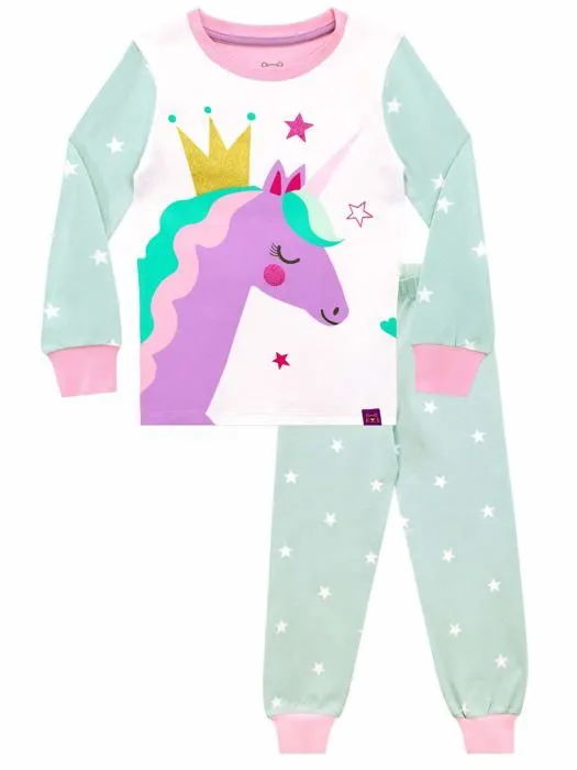 Housse de pyjama bebe - range-pyjama Harry bear Ensemble De Pyjamas Bien Ajuste Fille Licorne-0
