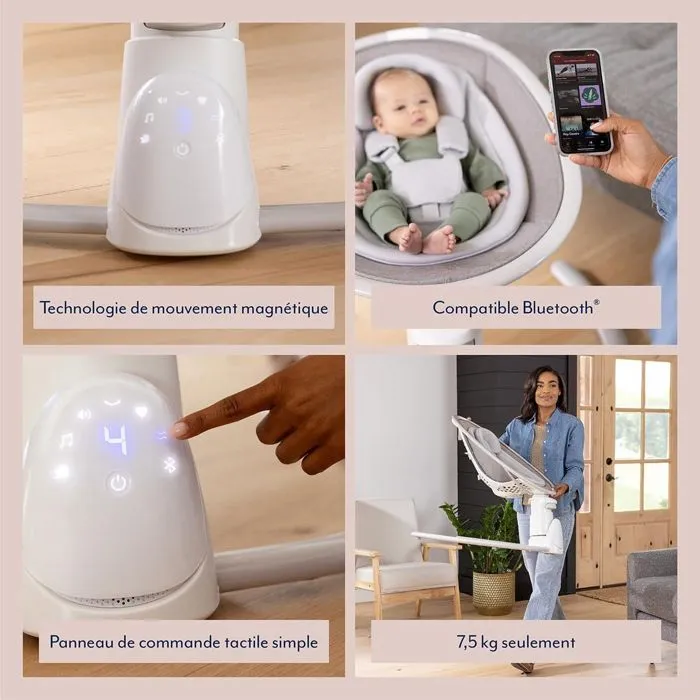 Balancelle Graco Sway 'N Grow Transat-3