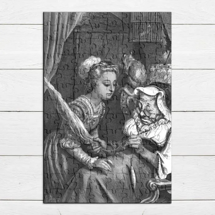 Puzzle Classique - FABULOUS - La Belle Au bois Dormant Gustave Dore - 100 Pièces - Mixte - Intérieur-3