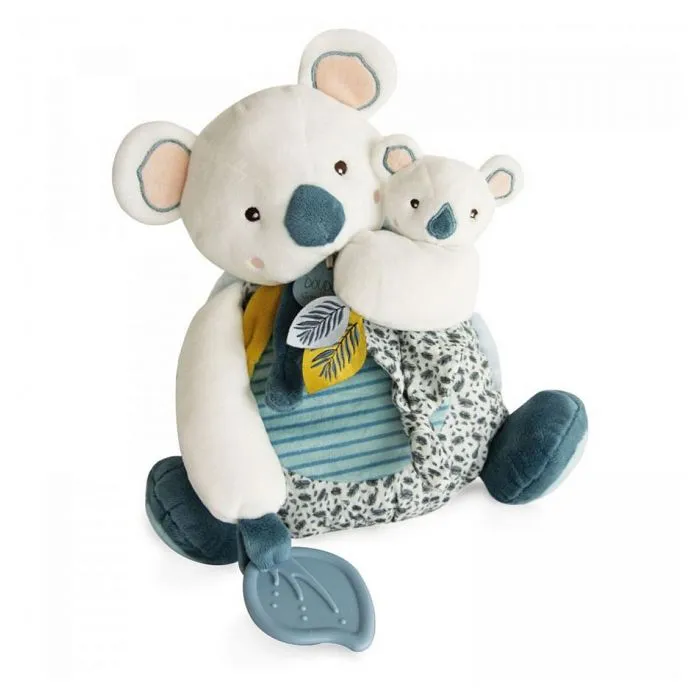 DOUDOU ET COMPAGNIE Yoca le Koala - Pantin avec anneau de dentition-3