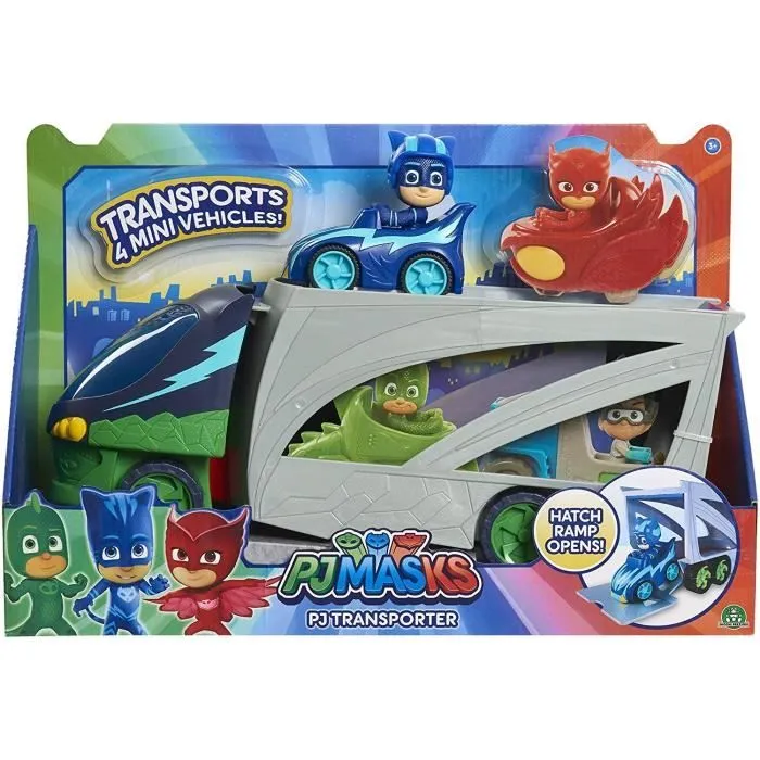 LES PYJAMASQUES - Transporteur + véhicule-0