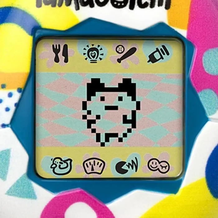 Tamagotchi - BANDAI - Tamagotchi original - Memphis Style - animal électronique virtuel avec écran couleur, 3 boutons et jeux-2