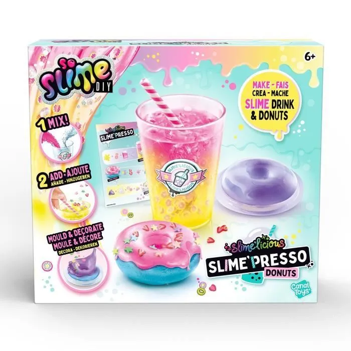 Canal Toys - So Slime DIY - Slime'Presso Donuts - SSC 257-8
