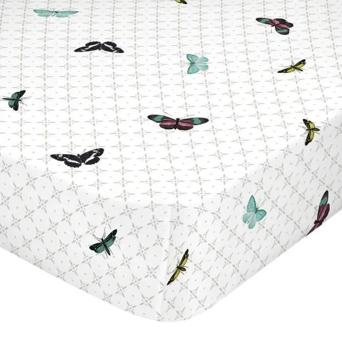 happy friday birds of paradise drap-housse 140x200-0
