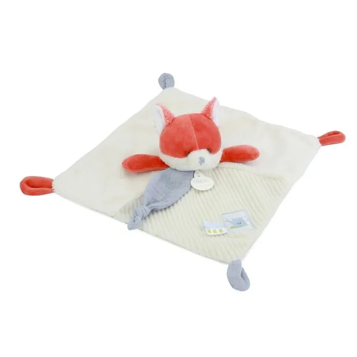 Doudou plat Renard Romarin --1