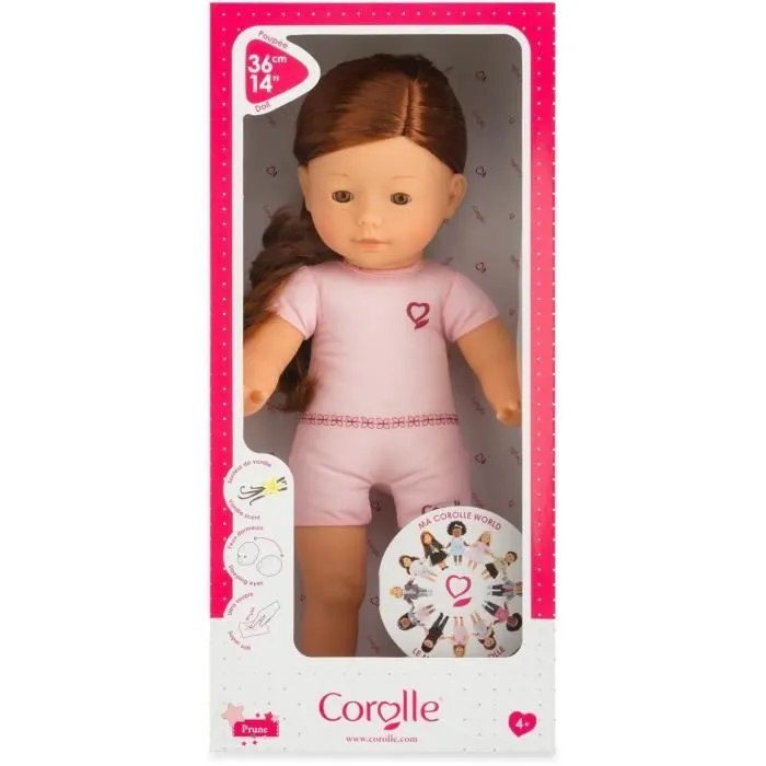 Poupée Corolle - Ma Corolle Prune - 36cm - Corps souple - Personnalisable-2