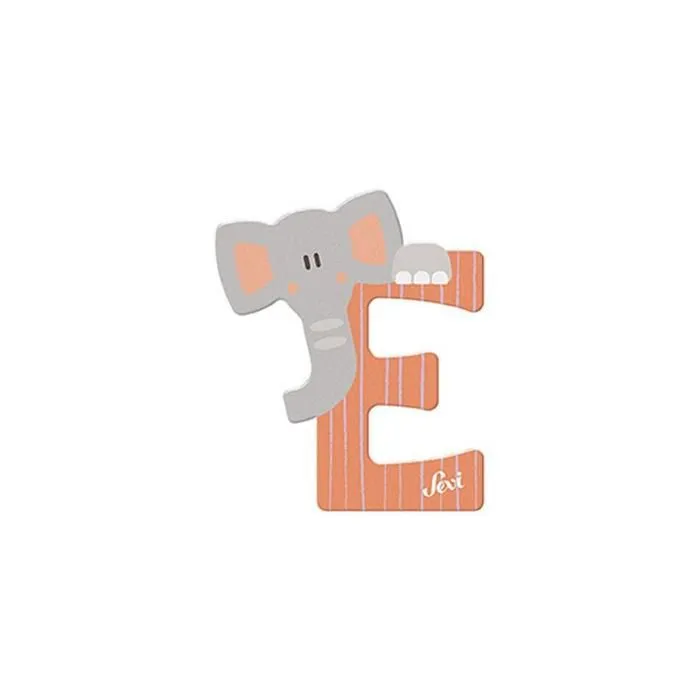 Sevi - Lettre E - Elephant-0