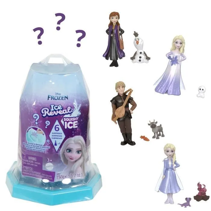 Bebeboutik La Reine des Neiges Mattel Poupee Disney Coffret Ice Reveal HXH17