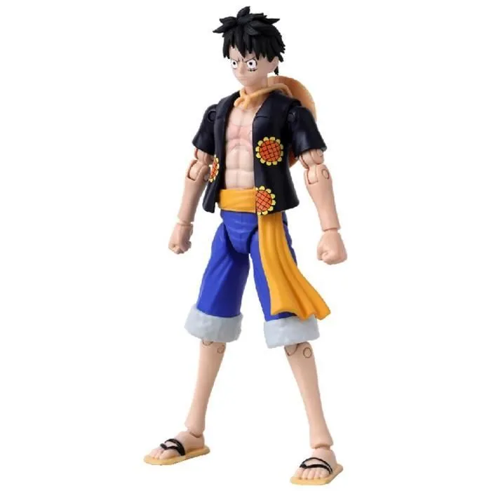 Figurine Anime Heroes - Bandai - One Piece - Luffy (Dressrosa) - 17 cm-4