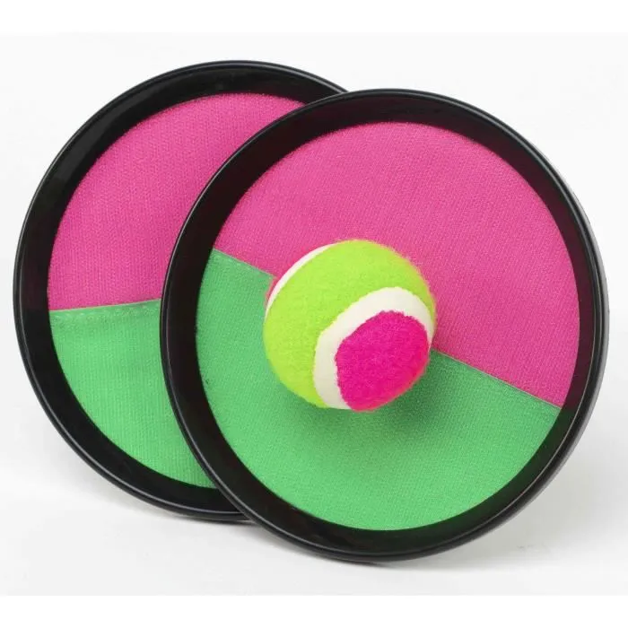 Raquettes de jeu - Non spécifié - Scratch ball - 2 raquettes - Mixte - À partir de 3 ans-0