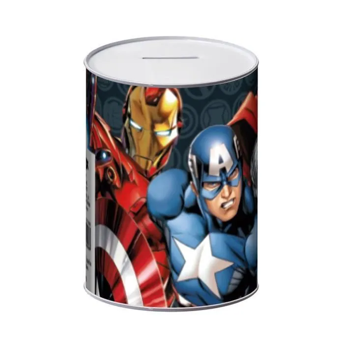 AVENGERS - Tirelire en métal 7,5 x 7,5 x 10 cm-2