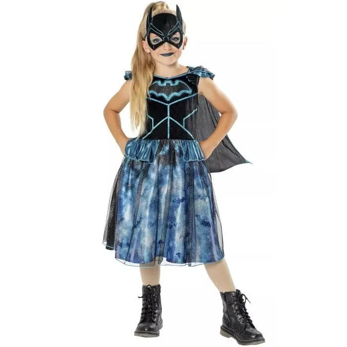 Déguisement Batgirl Bat-Tech Deluxe - RUBIE'S - Costume noir pour fille de 3 ans et plus-0