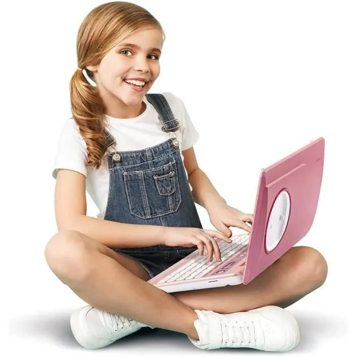 Ordinateur pour enfant VTECH Genio - Clavier AZERTY, souris, écran 5’’, mémoire 8GB - Rose-7