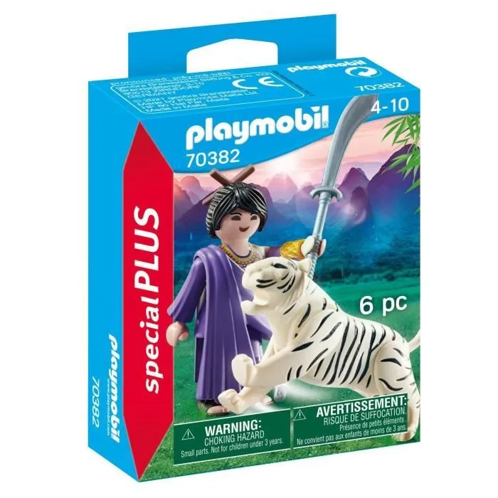 Special Plus Combattante ninja et tigre-0