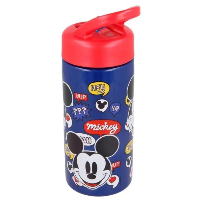 Gourde à paille - Disney - Mickey - 410 ml - Sans BPA - Multisport-1