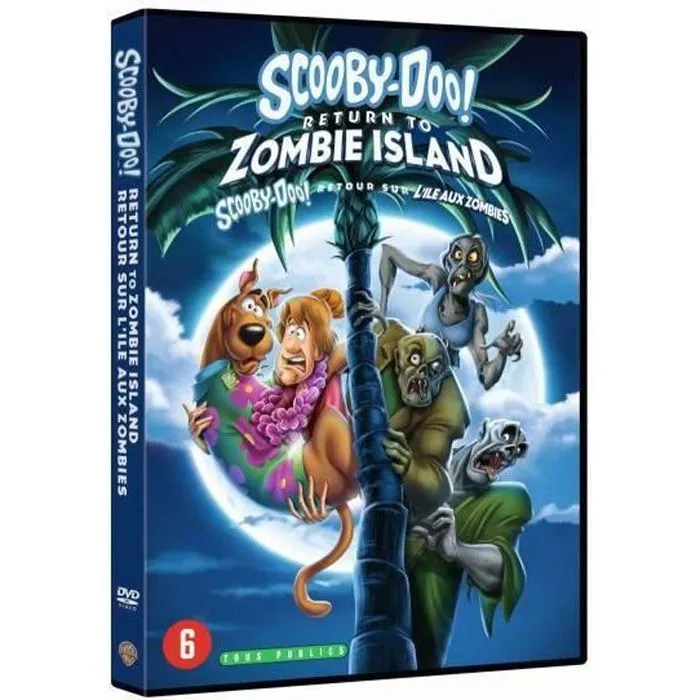 Warner Bros. Scooby-Doo ! Retour sur l'île aux zombies DVD - 5051888246993-0