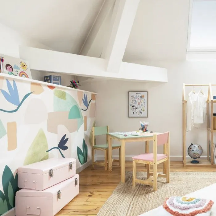 Table enfant Classic vert Atmosphera-2