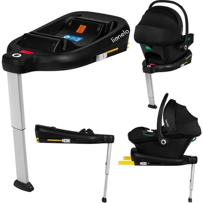 Base Isofix LIONELO Astrid i-Size Base - Compatible Astrid et Lemmy i-Size - Base de siège auto pour bébé-0