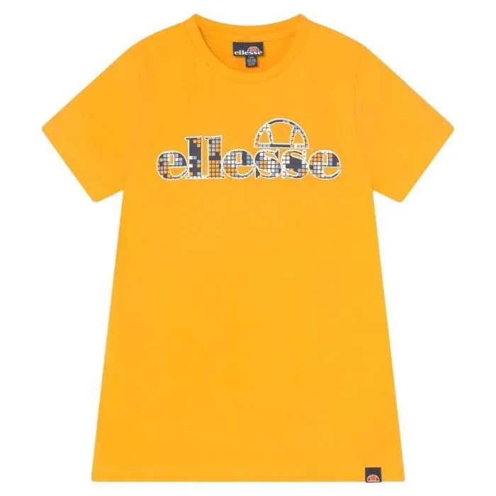 Tee shirt Enfant Ellesse Corre - ELLESSE - Orange - Manches courtes - Col rond - Motif Ellesse imprimé-0