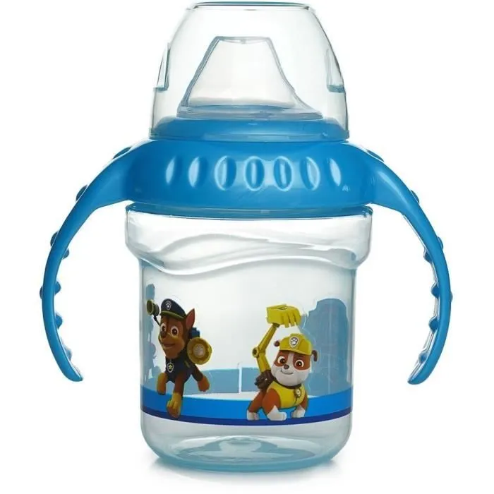 Tasse à poignée - THERMOBABY - 250 ml - Bec silicone - Anti-fuites - Pat'patrouille-0