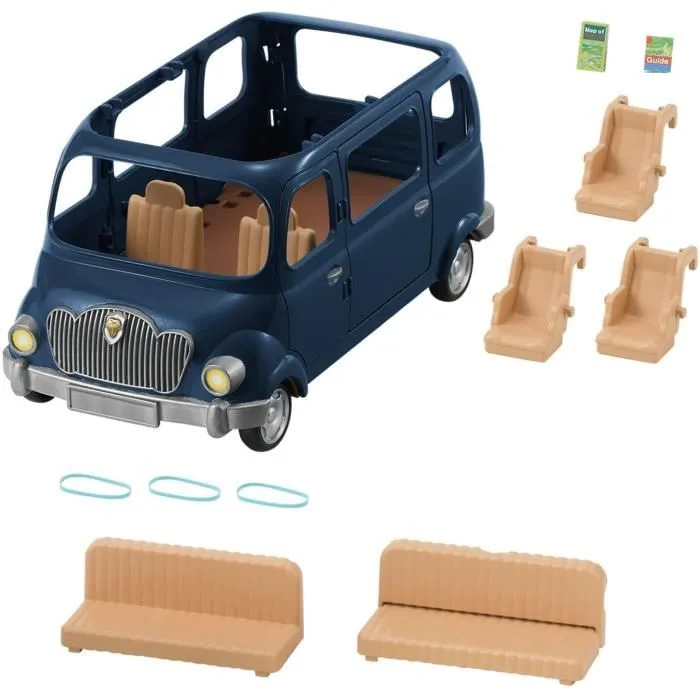 Monospace 7 places - SYLVANIAN FAMILIES - Figurines miniatures-1