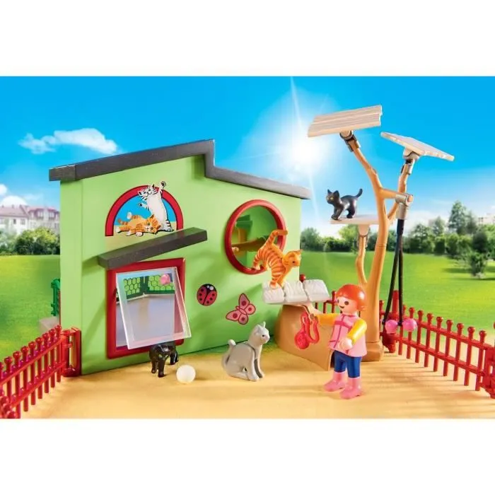 PLAYMOBIL - Maisonnette des Chats - City Life - 76 pièces - Mixte - A partir de 4 ans-3