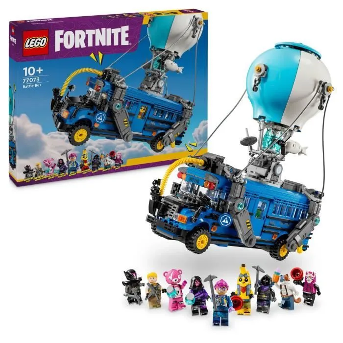 LEGO Fortnite 77073 Bus de combat - Jeu de construction collector inspiré du jeu vidéo-0