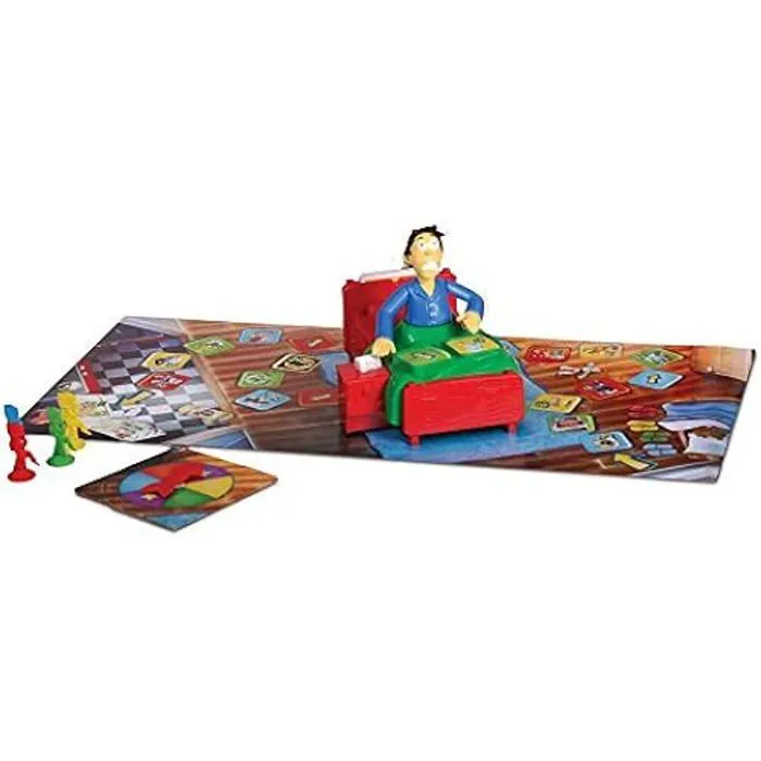 Jeu de plateau Rocco 70583.106 - Ne réveille pas papa - GOLIATH - Multicolore - A partir de 5 ans-1