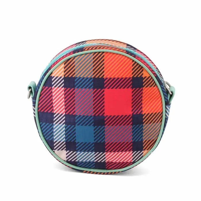 Sac à Bandoulière Rond - Krazymals - Pug - Brun - Synthétique - Taille Unique-2