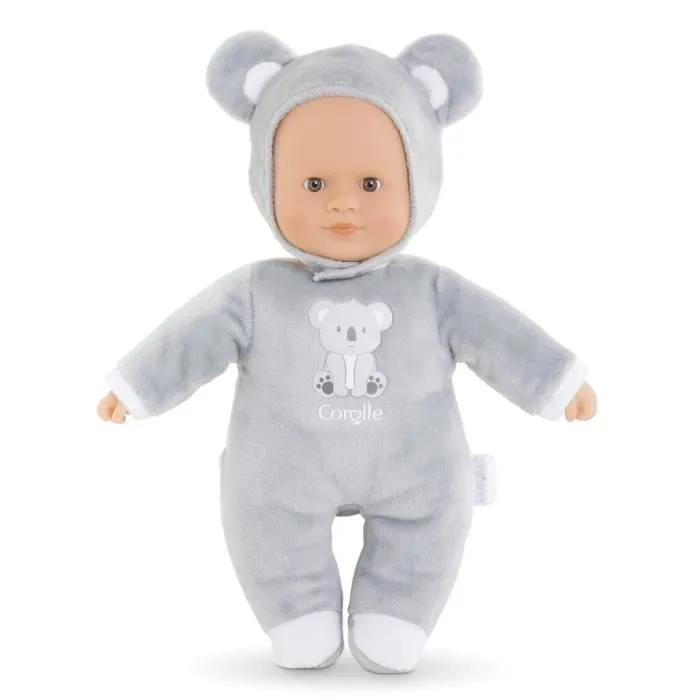 Mon Doudou COROLLE - Pti' Cœur Koala - 30 cm - petit poupon - senteur de vanille - dès 9 mois-0