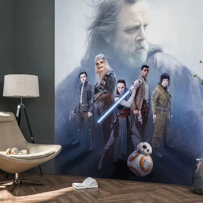 Poster XXL - Star Wars - L'espoir ne meurt jamais ! - 200x250 CM - Multicolore - Intérieur-0