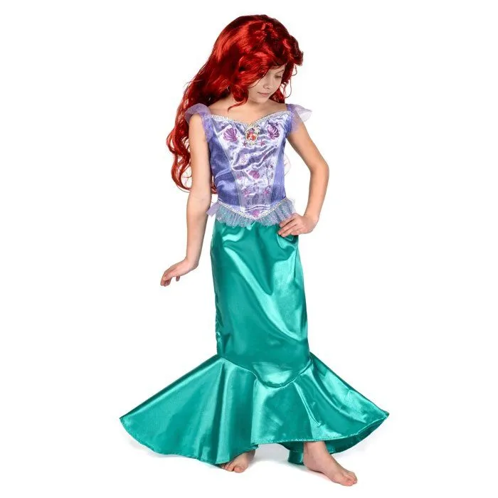 Déguisement Ariel la Petite Sirène classique fille-3