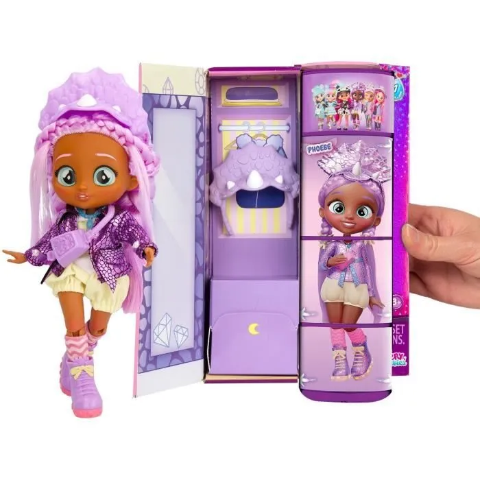 IMC TOYS - Poupée mannequin Phoebe - Cry Babies Best Friends Forever - 904354-4