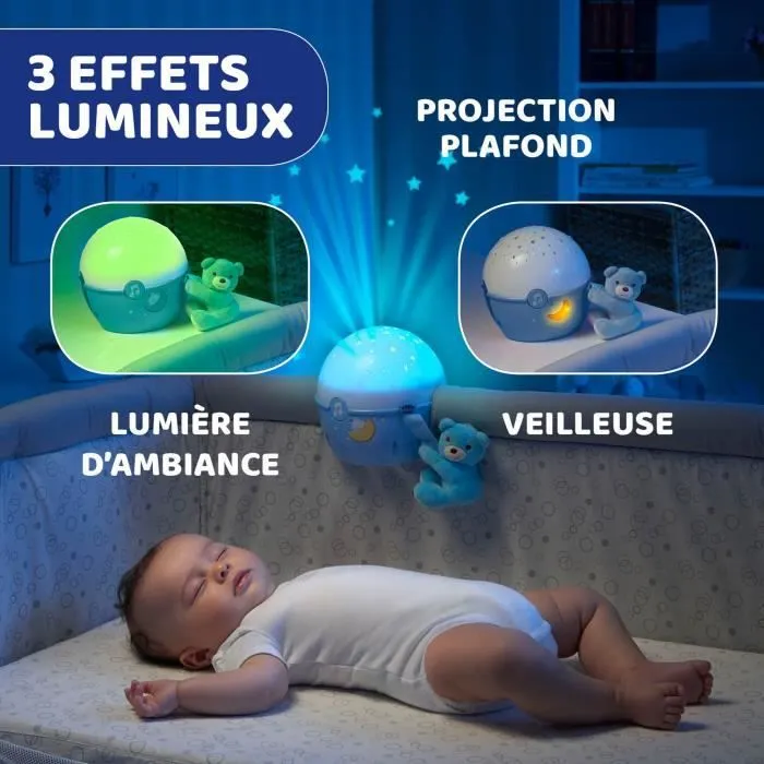 CHICCO Projecteur Next2 Stars Bleu First Dreams-1