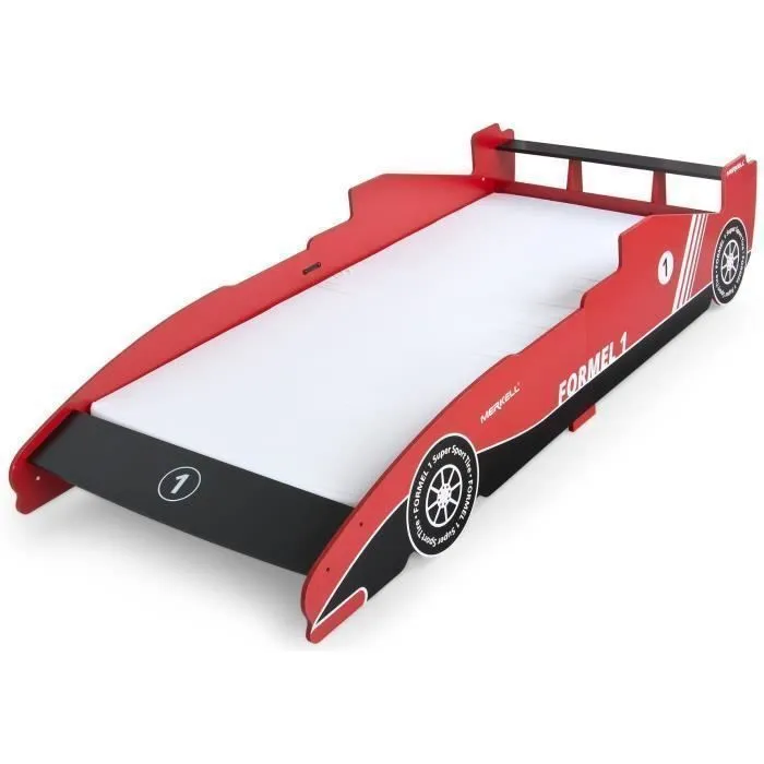 Lit avec matelas Bolid F1  avec matelas 200x90 cm-2