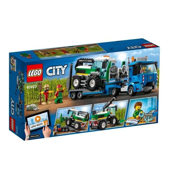 LEGO® City Great Vehicles 60223 Le transport de l'ensileuse - Jeu de construction-1