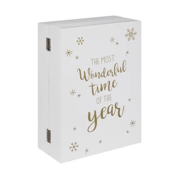 Calendrier de l'Avent en bois à remplir - OSE - Personnalisation - Pour enfant - Mixte-1