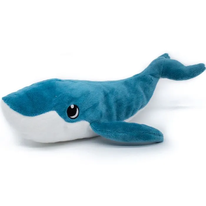 Les Déglingos - Peluche Ptipotos Baleine maman bébé bleue - GLOBE TROTOYS-3