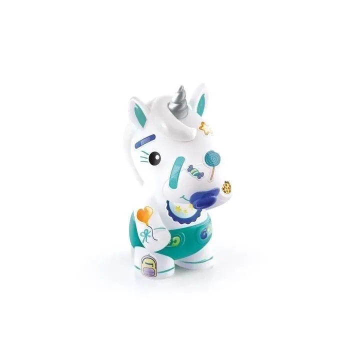 Canal Toys - La Famille Licorne, Figurines de Maman licorne lumineuse et des deux bébés à décorer - OFG 287-2