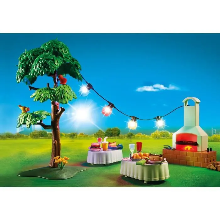 PLAYMOBIL - 9272 - City Life - Famille et Barbecue Estival-4