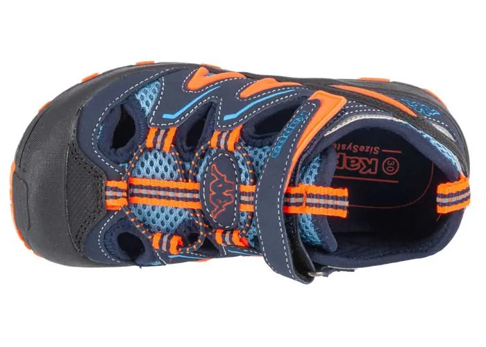 Sandales - Kappa - Reminder K - Bleu marine - Synthetique - Scratch-2