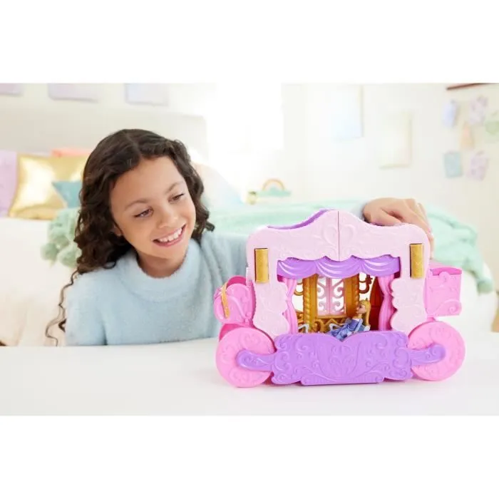 Calèche et Château - Mattel Disney Princesses Coffret avec poupée Aurore HWX17-3