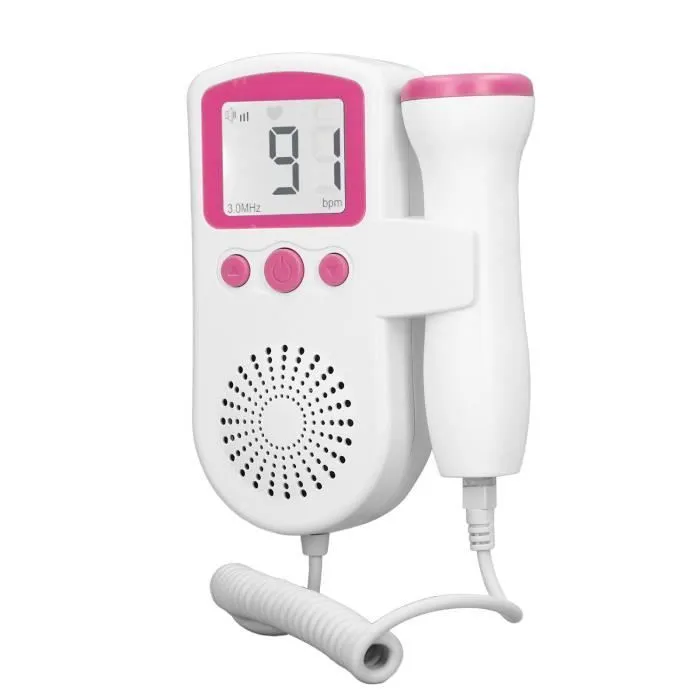 Moniteur De Rythme Cardiaque De Grossesse Moniteur De Rythme Cardiaque Fœtal 3,0 Mhz Détecteur De Rythme Cardiaque Fœtal 111640-1