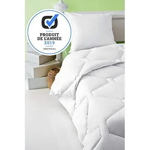 Couette Bio Attitude Coton Chaleur Modérée - ABEIL - 140 x 200 cm-1