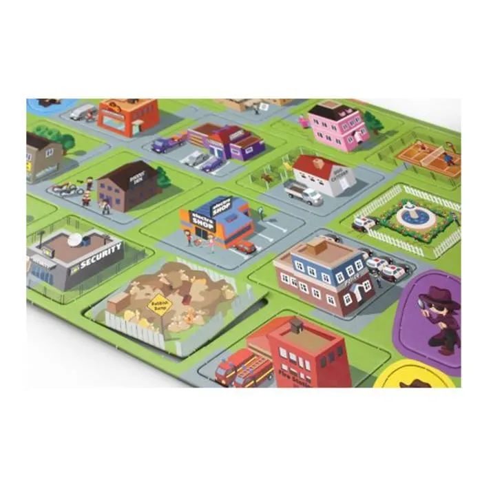 Jeu de plateau - TACTIC - Course contre le crime - 20 min - 2 joueurs ou plus - Mixte-1